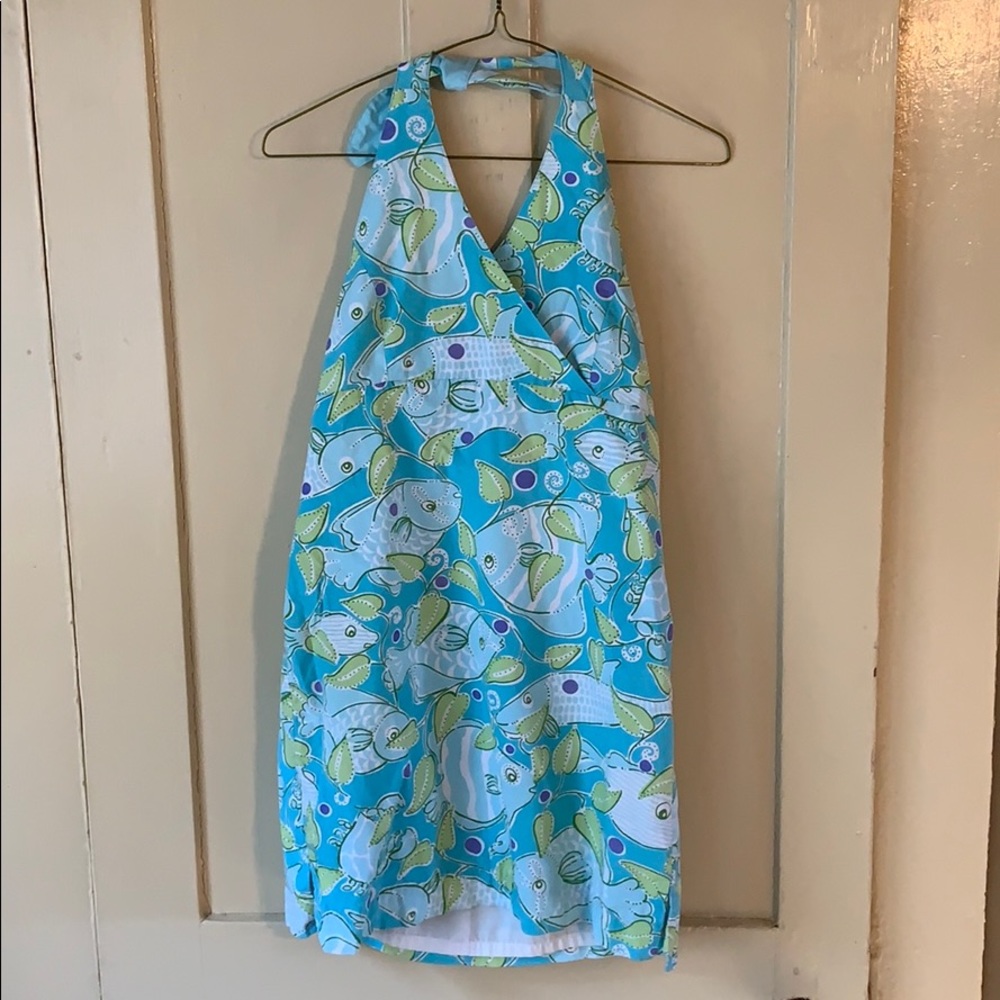 Girls summer Lilly halter dress